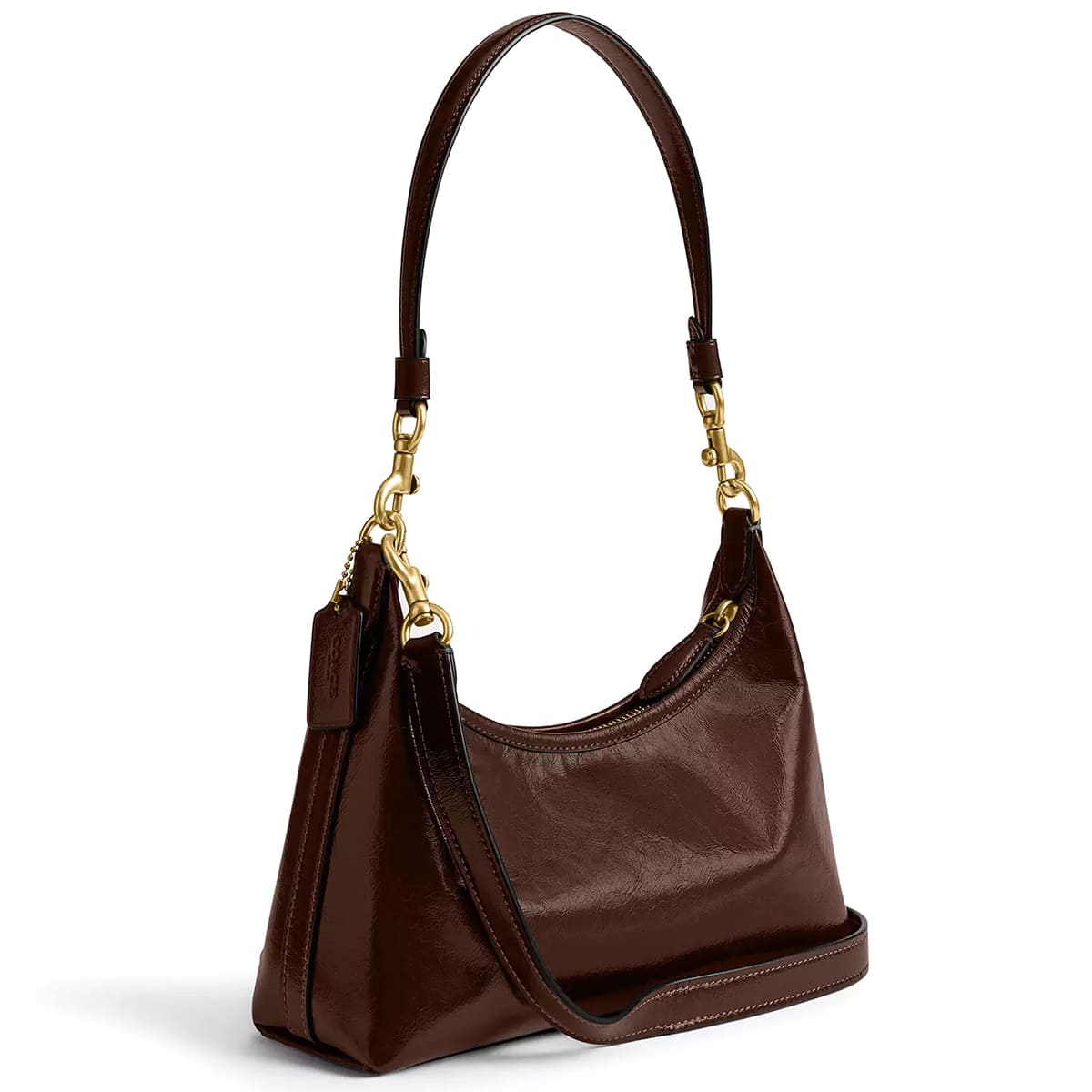 Coach Dark Brown Women Shoulder Bag Cad75 B4Mpl