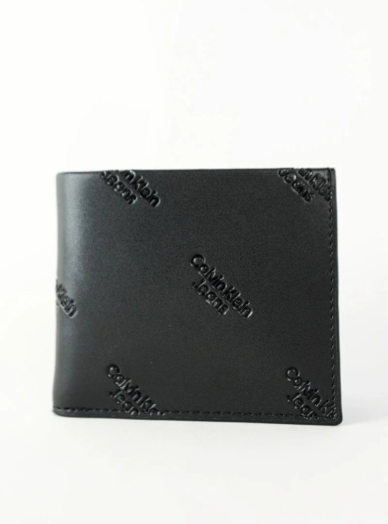 CK Black Leather Wallet For Men