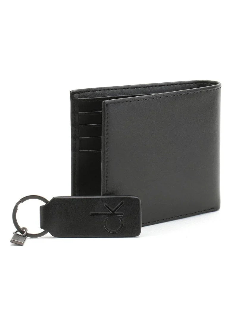 CK Wallet & Keychain Set For Men