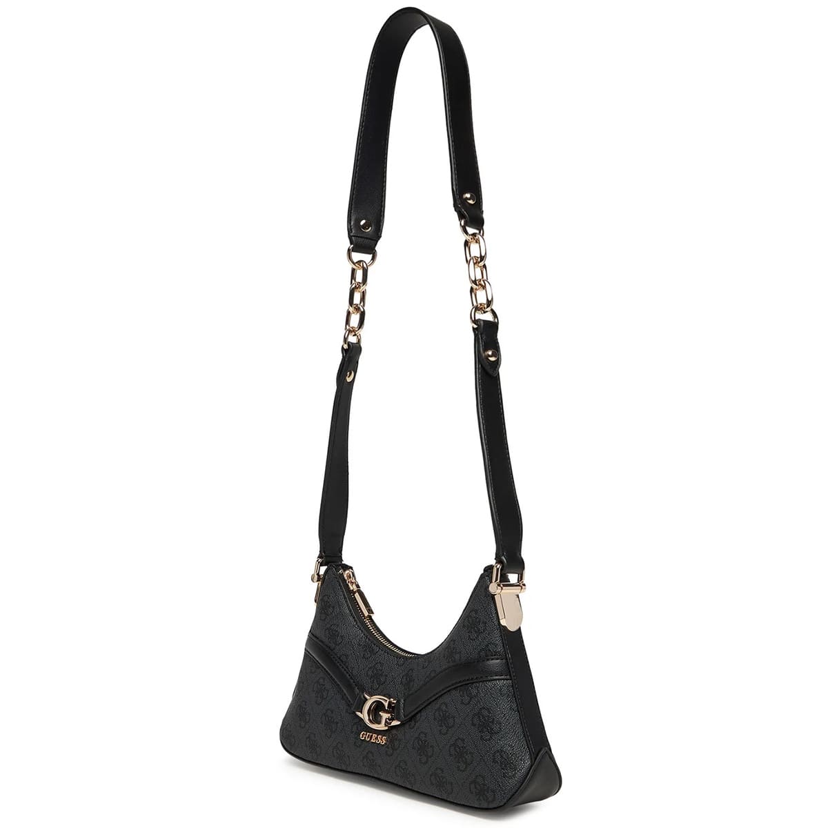 Guess Coal Black Women Shoulder Bag Hwesg951320