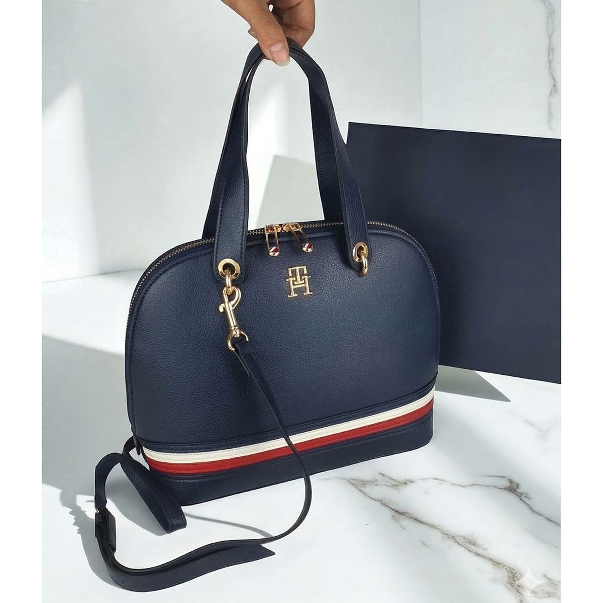 Tommy Hilfiger Navy Blue Women Shoulder Bag