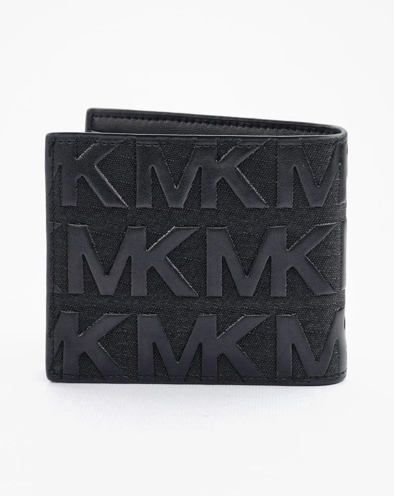 TL Black Leather Wallet For Men