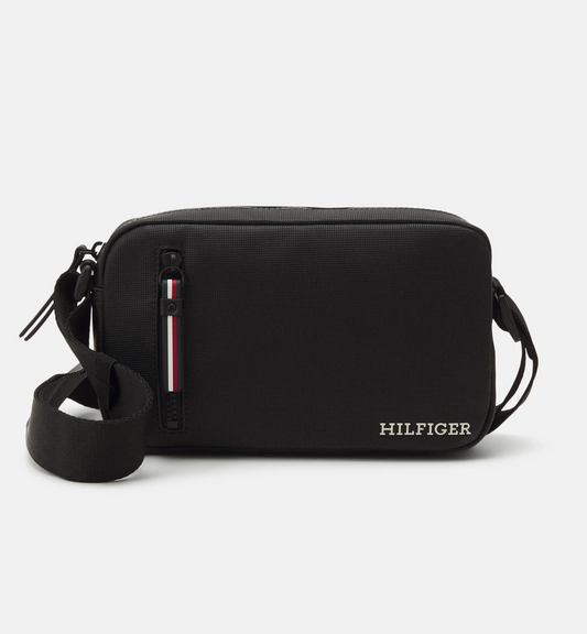 Tommy Hilfiger REPORTER UNISEX - Cross body bag - black