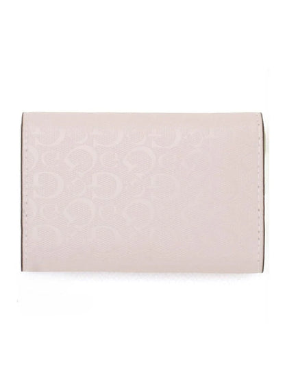 GU Pink Leather Wallet For Women
