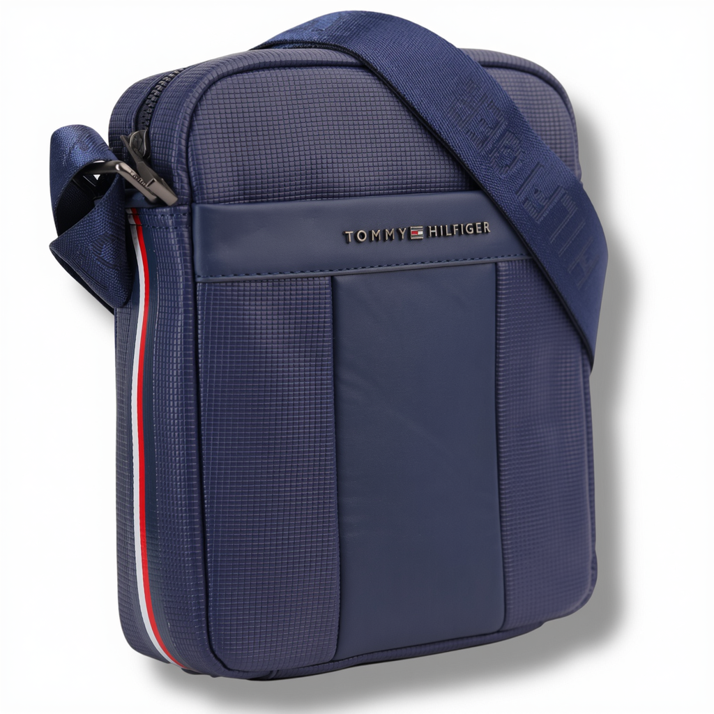 Tommy Hilfiger Men's Crossbody Bag, Blue