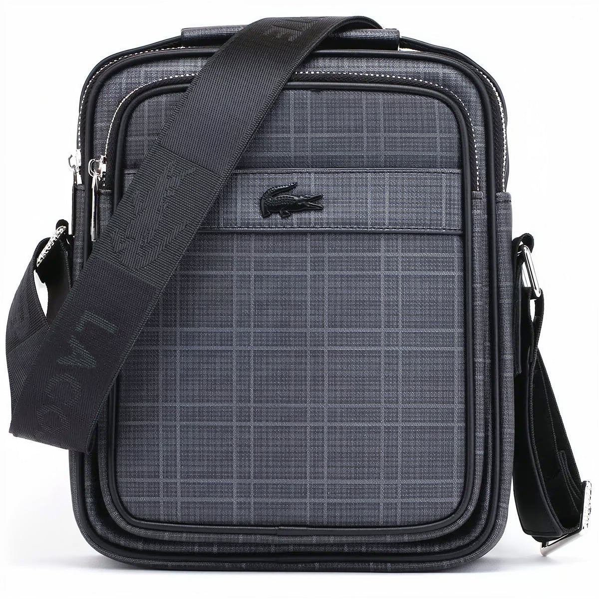 Lacoste men's crossbody bag in black