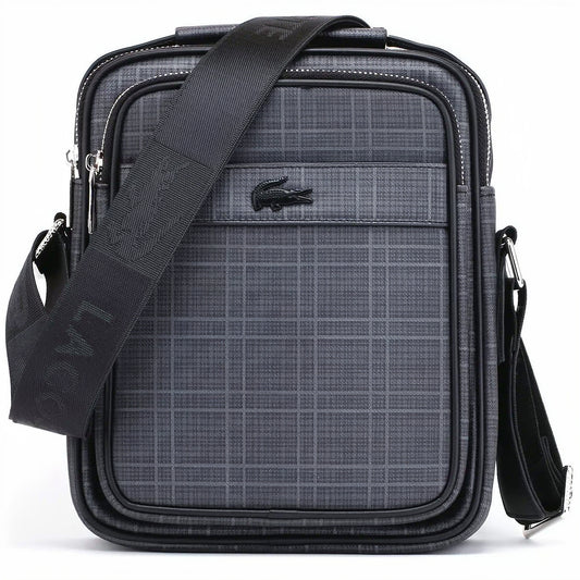 Lacoste men's crossbody bag in black