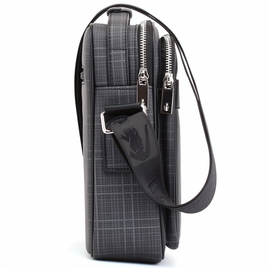 Lacoste men's crossbody bag in black