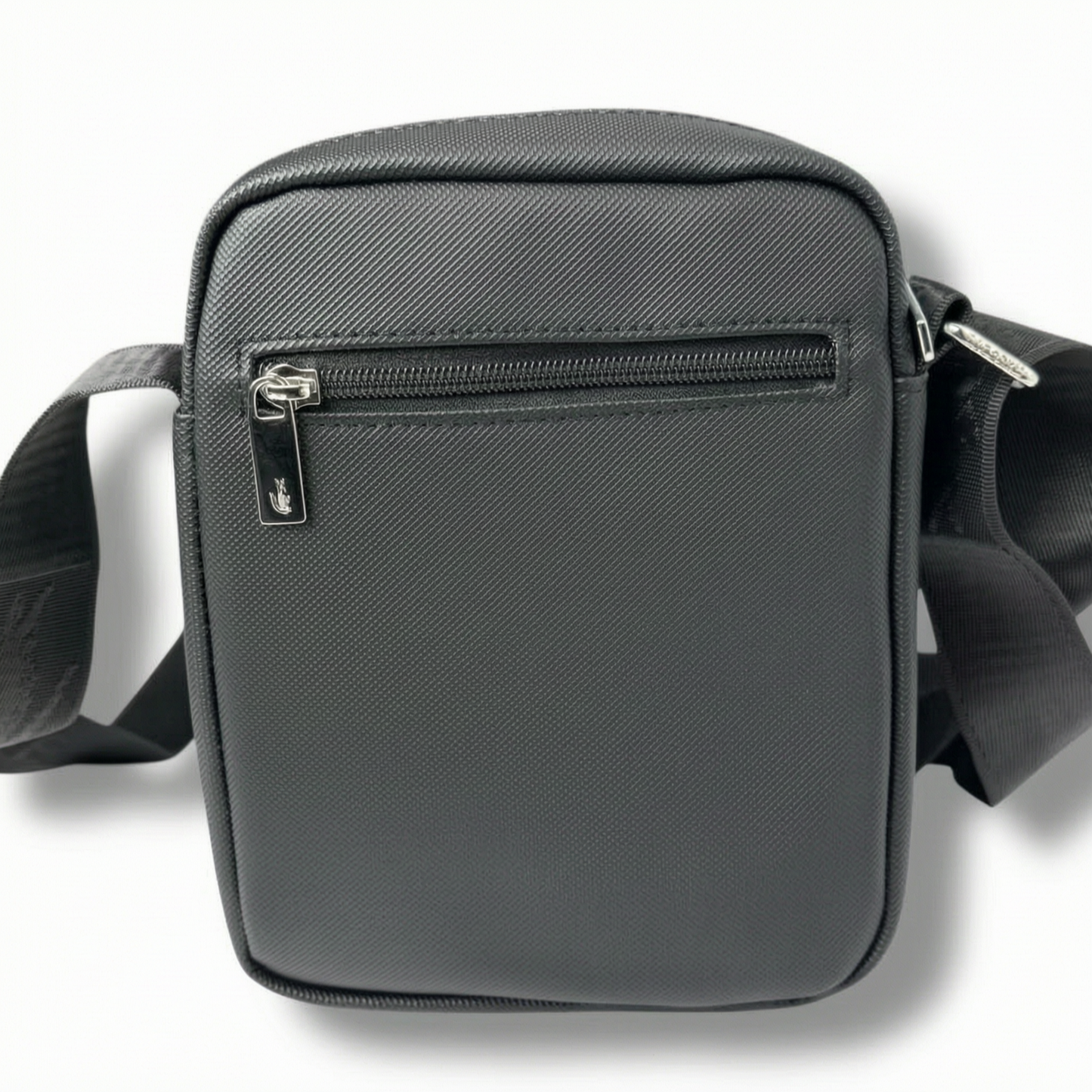 Lacoste men's black crossbody bag