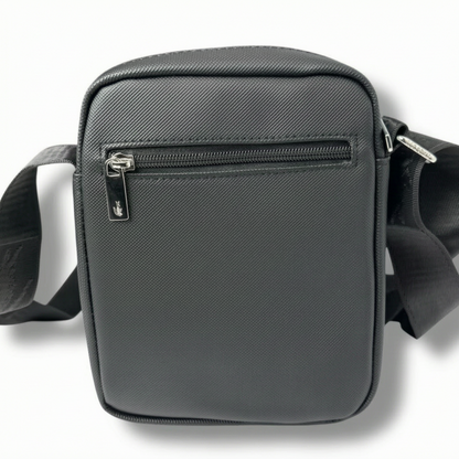 Lacoste men's black crossbody bag