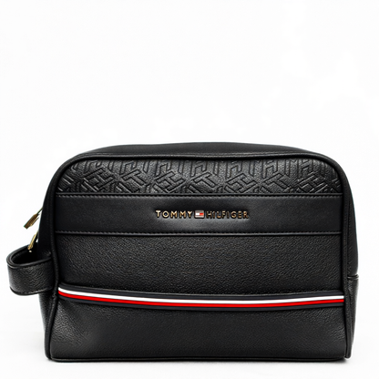 Tommy Hilfiger men's black handbag