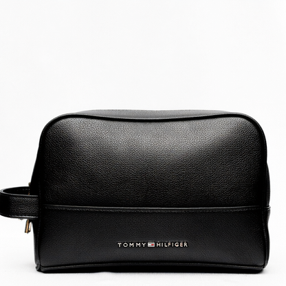 Tommy Hilfiger men's black handbag