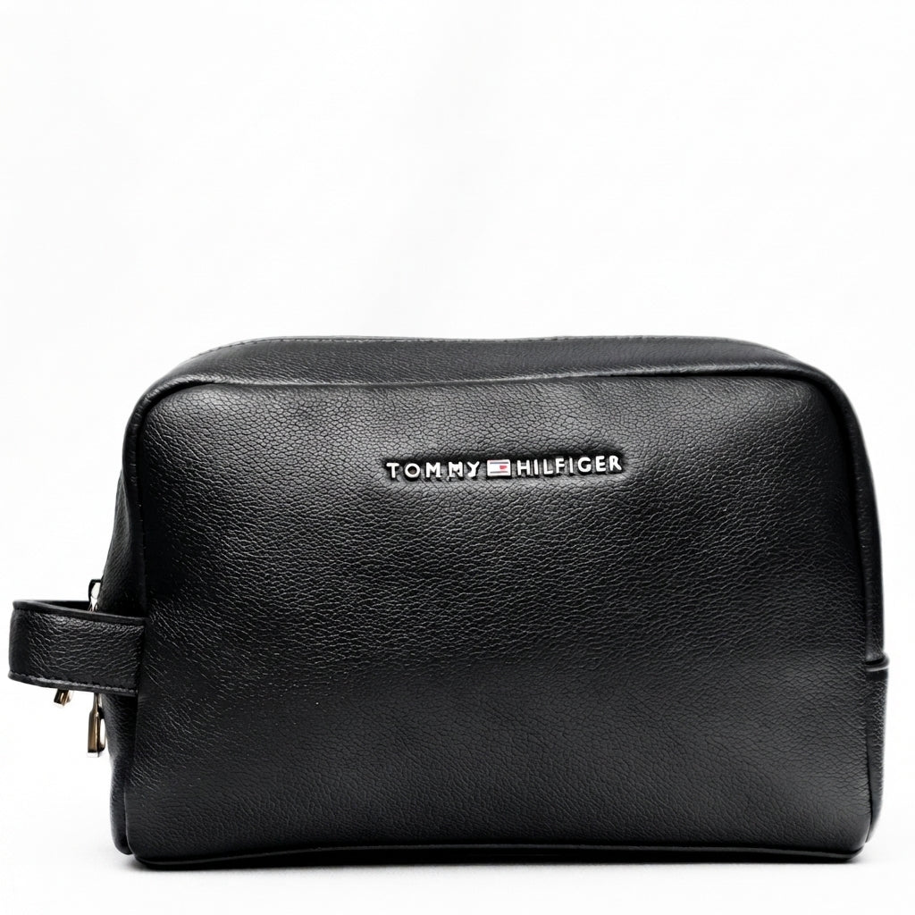 Tommy Hilfiger men's black handbag