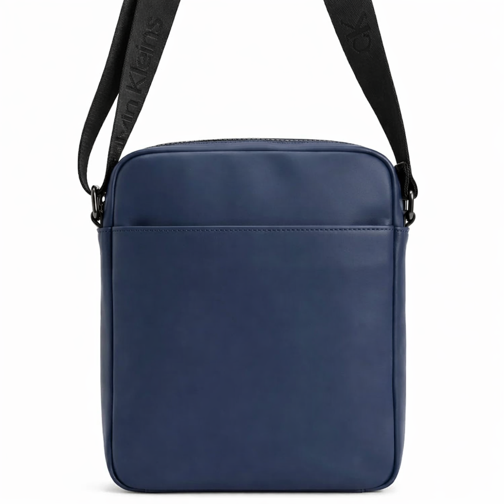 Calvin Klein Jeans Men’s Navy Blue Matte Tech Crossbody Bag