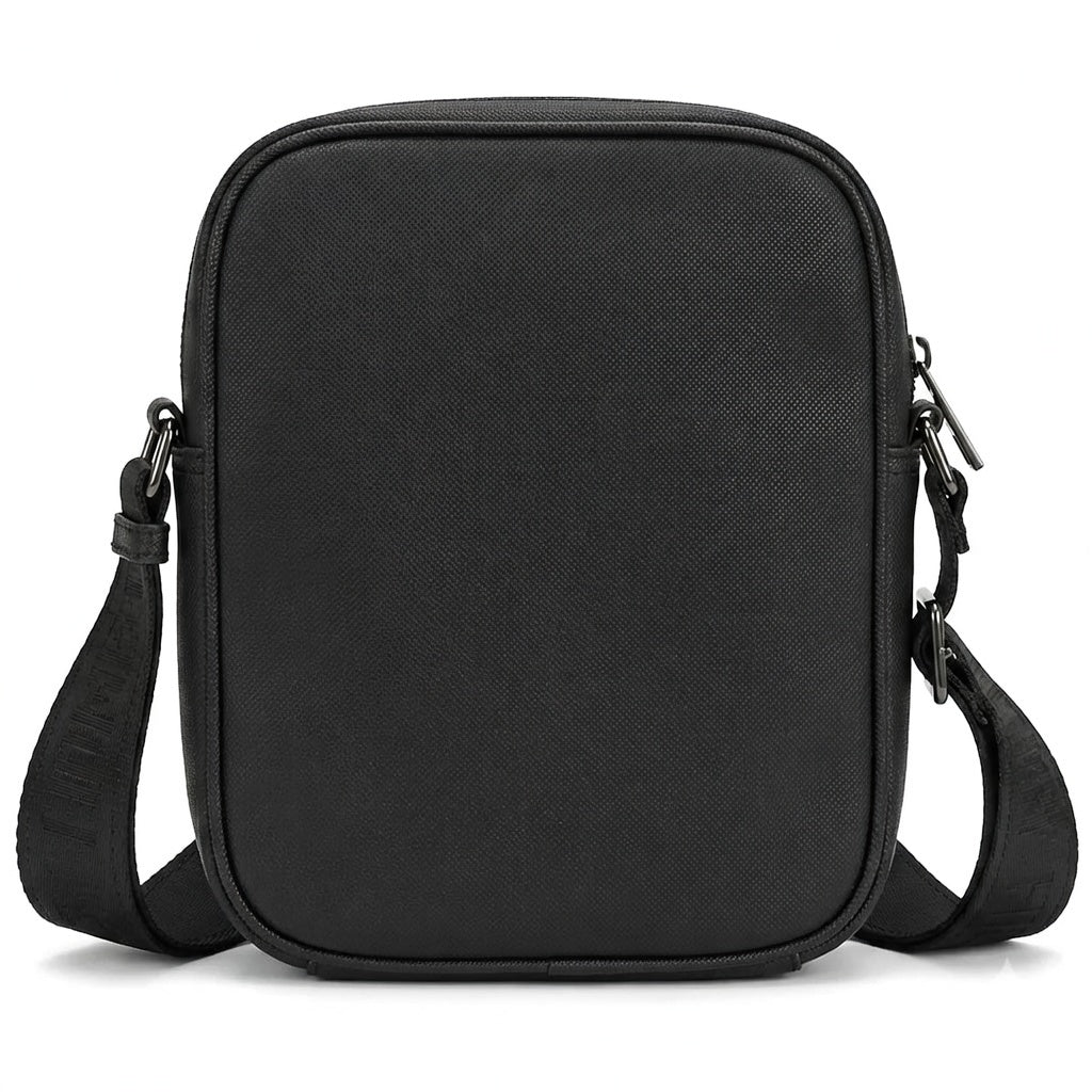 Tommy Hilfiger Men’s Black Textured Crossbody Bag