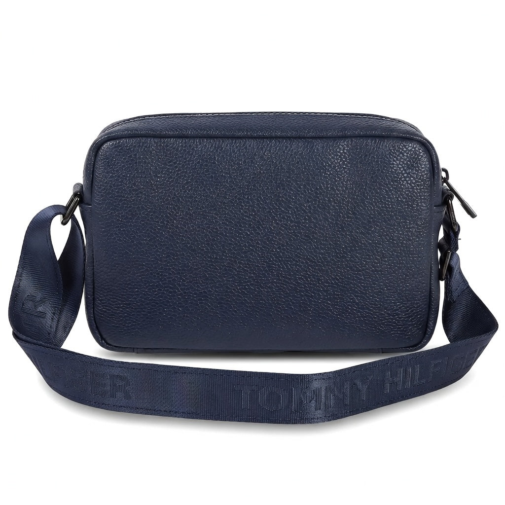 Tommy Hilfiger Men's Crossbody Bag - Navy Grain Texture