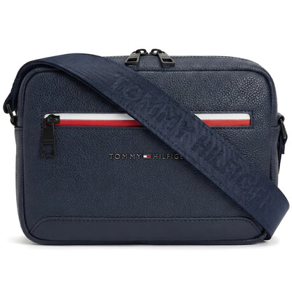 Tommy Hilfiger Men's Crossbody Bag - Navy Grain Texture