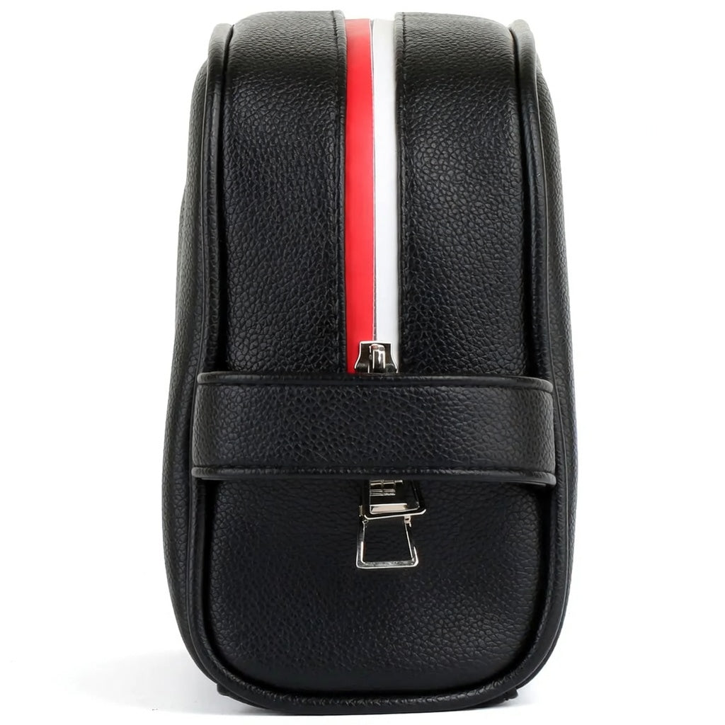 Leather Tommy Hilfiger Black Handbag For Men Gift Box