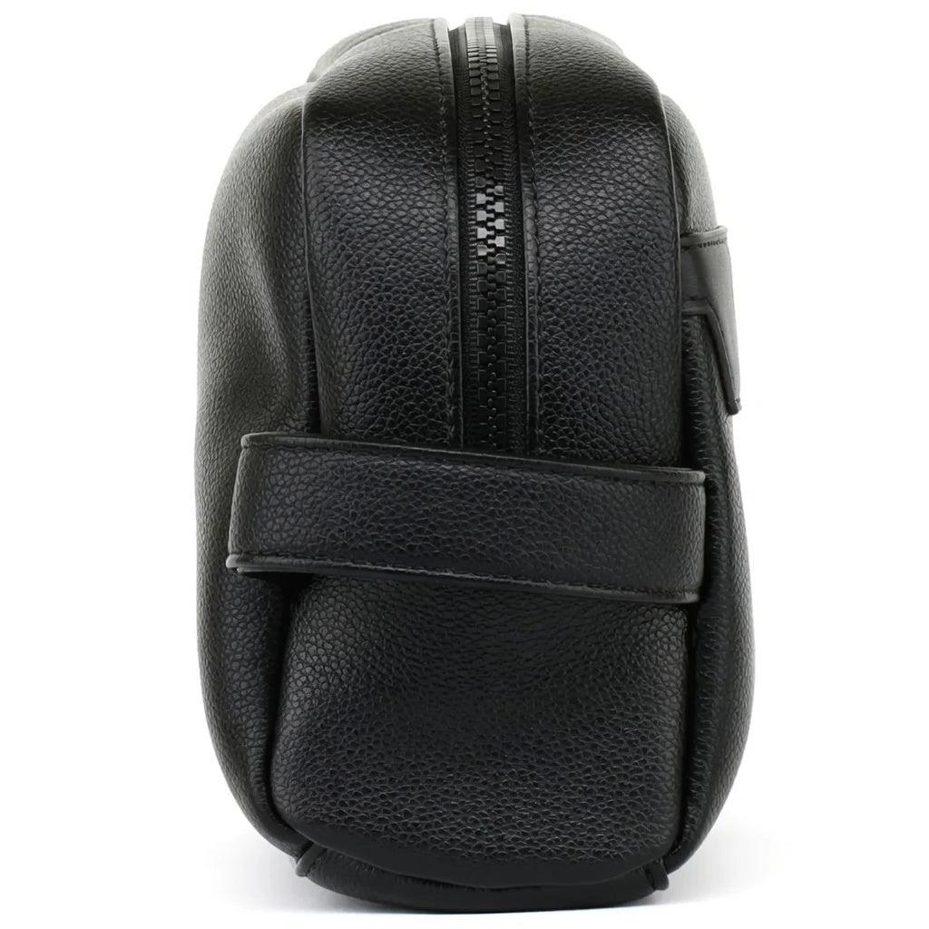 Tommy Hilfiger Black Leather Handbag For Men Gift Box