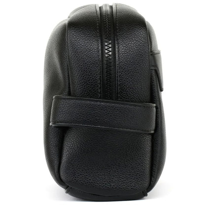 Tommy Hilfiger Black Leather Handbag For Men Gift Box