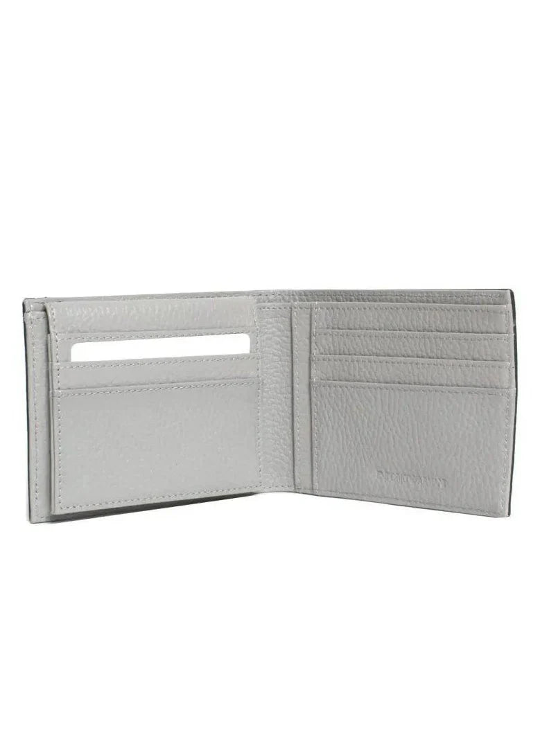 EA Black Leather Wallet For Men