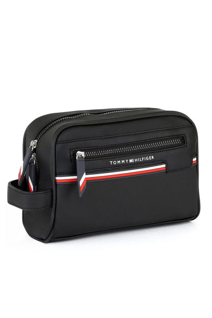 Tommy Hilfiger men's black handbag