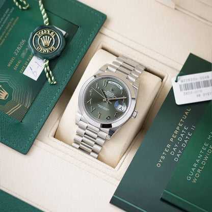Rolex Day-Date Arabic numeral watch