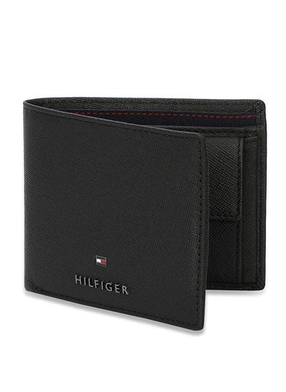 TH Black Wallet For Men