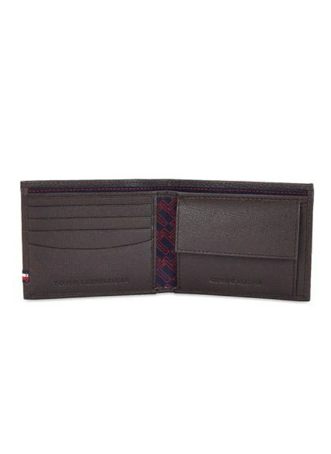 TH Brown Leather Wallet For Men 25