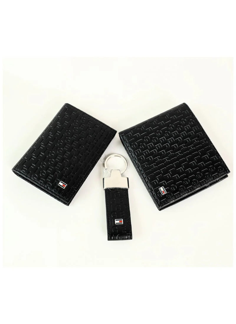 TH Wallet-Keychain-Card Holder Set For Men