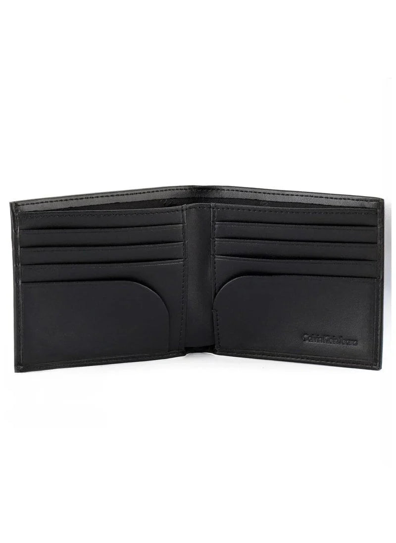 CK Black Leather Wallet-Belt Set For Men