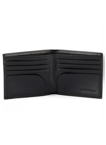 CK Black Leather Wallet-Belt Set For Men