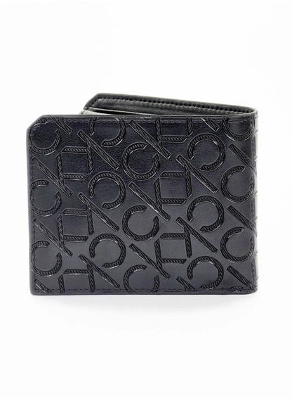 CK Black Leather Wallet For Men
