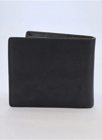 TH Black Leather Wallet