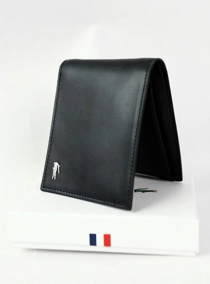 LC Black Leather Wallet For Men