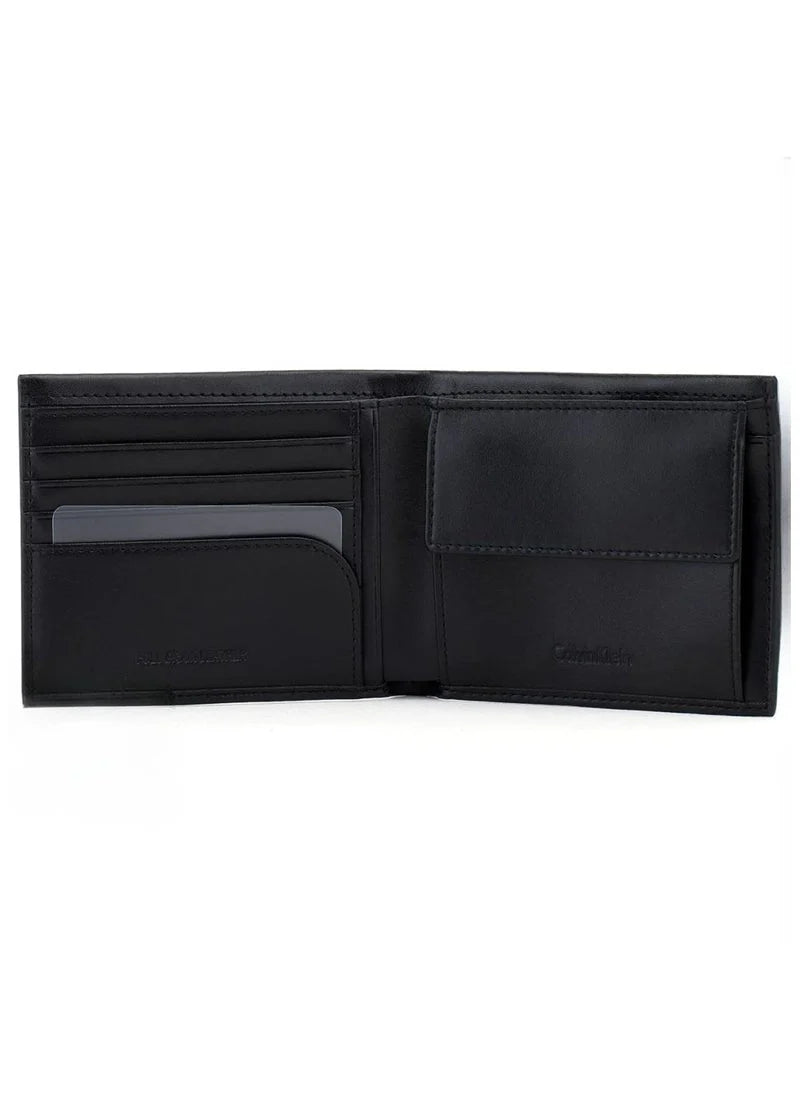 CK Black Leather Wallet For Men