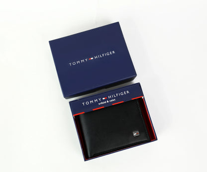 CK Black Leather Waller For Men