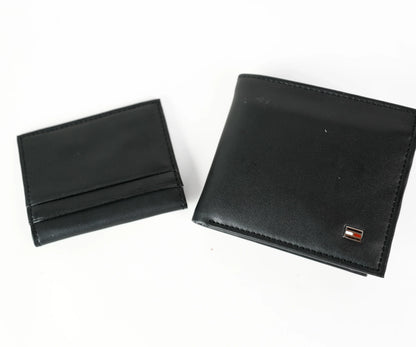 CK Black Leather Waller For Men