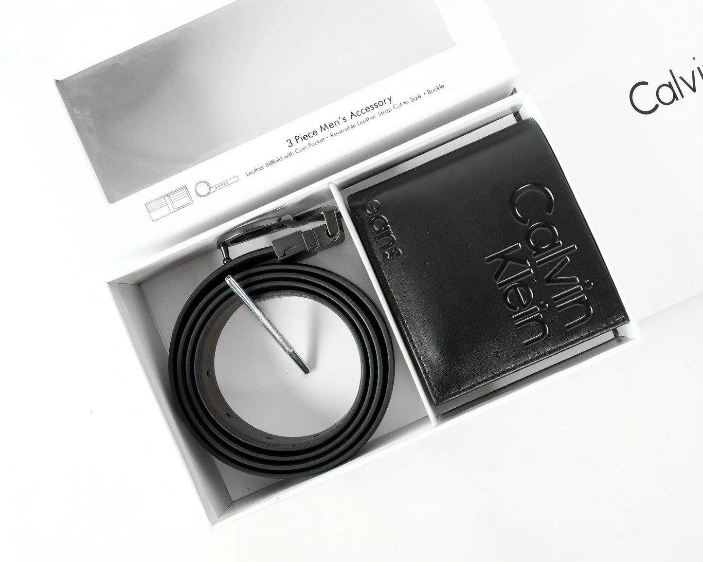 CK Wallet-Belt Set For Men