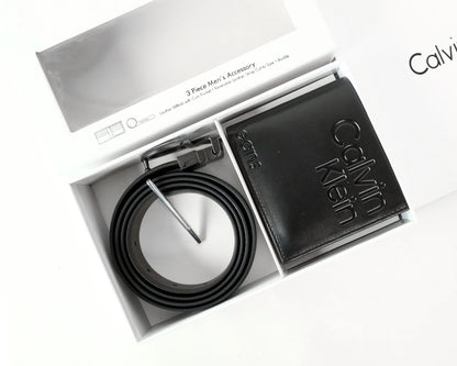 CK Wallet-Belt Set For Men