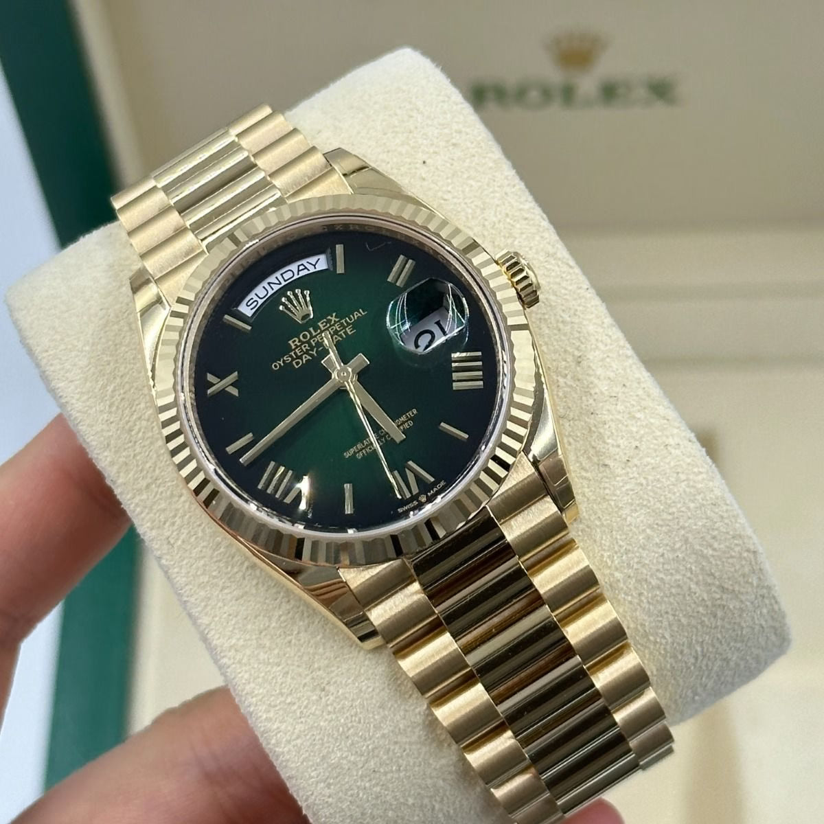 Rolex Day-Date Mirror Original Watch