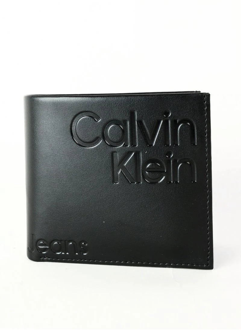 CK Black Leather Wallet For Men