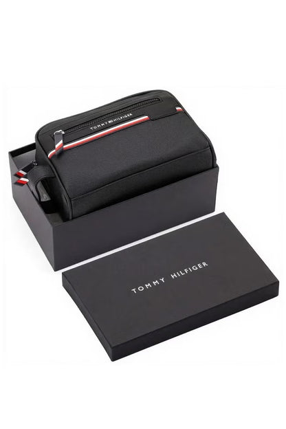 Tommy Hilfiger men's black handbag