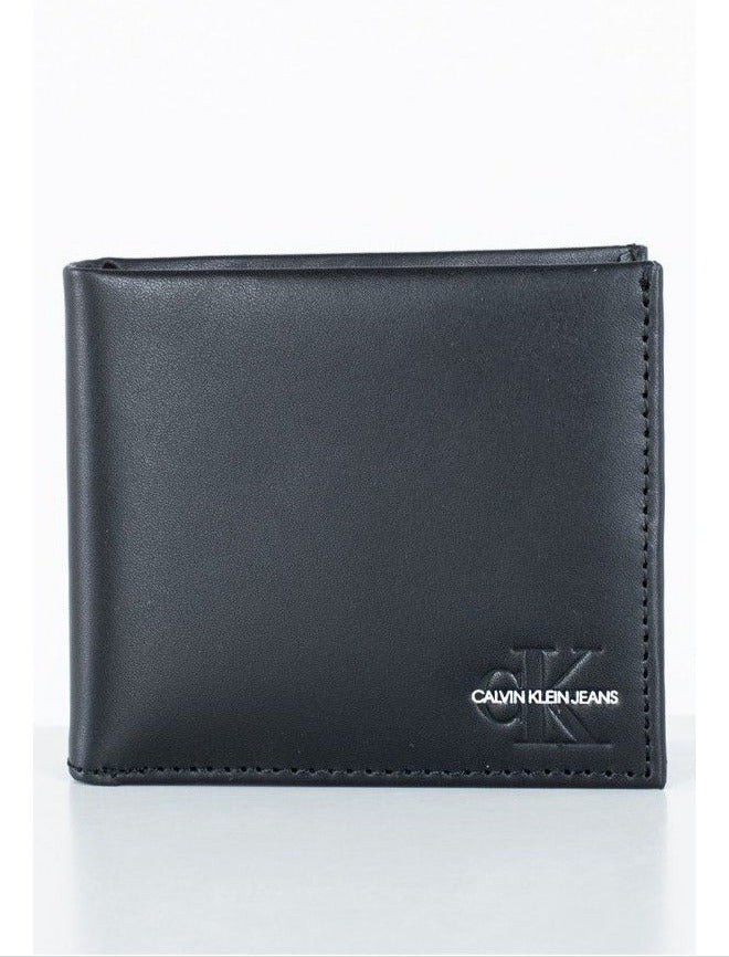 CK Black Leather Wallet For Men