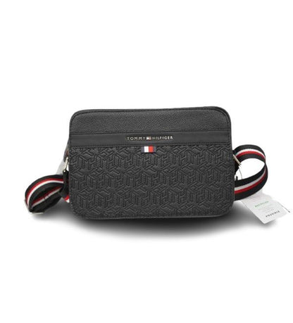 Tommy Hilfiger Crossbody  Black Leather