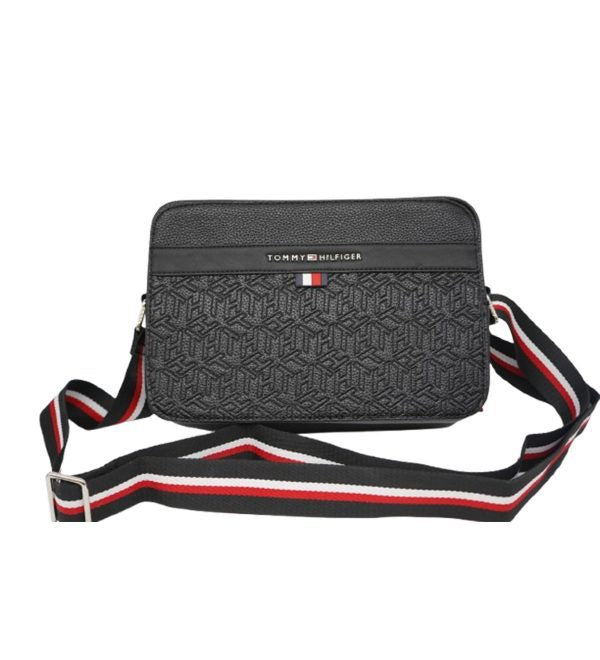 Tommy Hilfiger Crossbody  Black Leather
