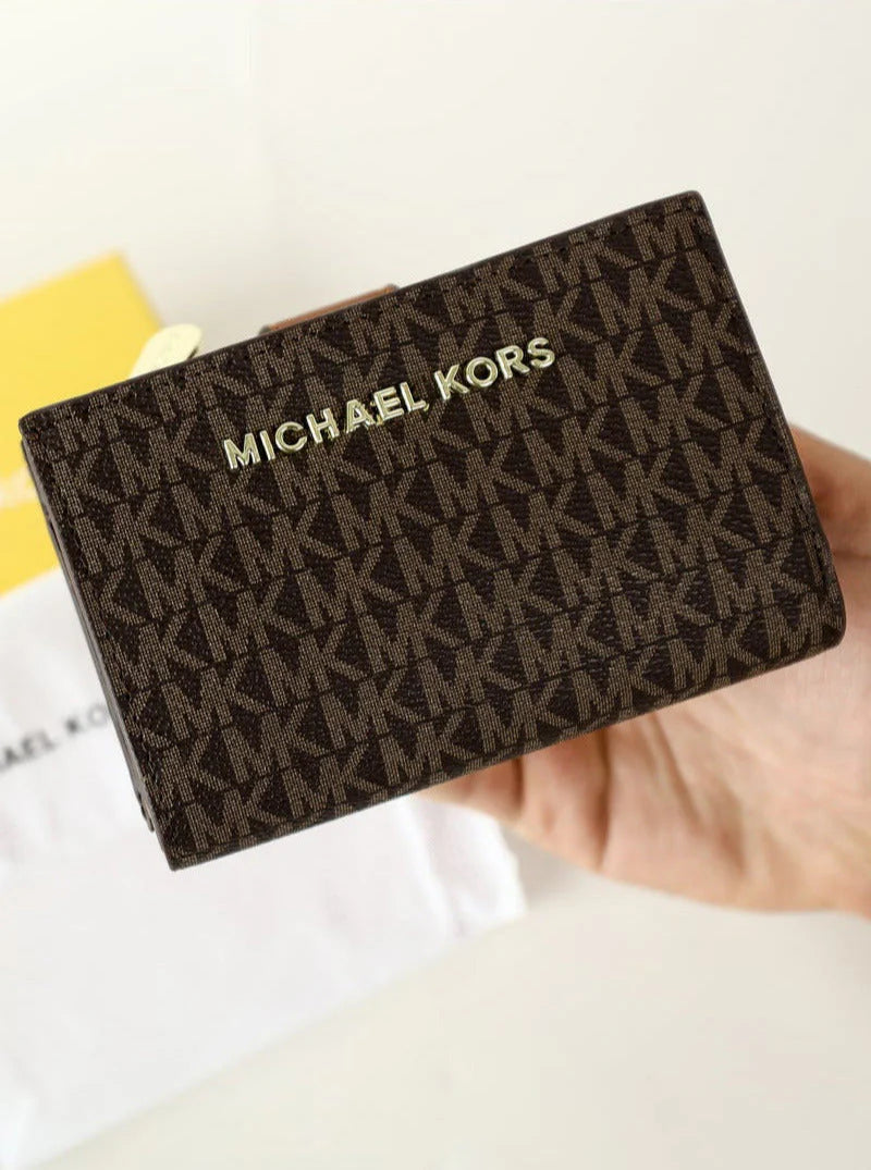 Mk Brown Wallet For Women