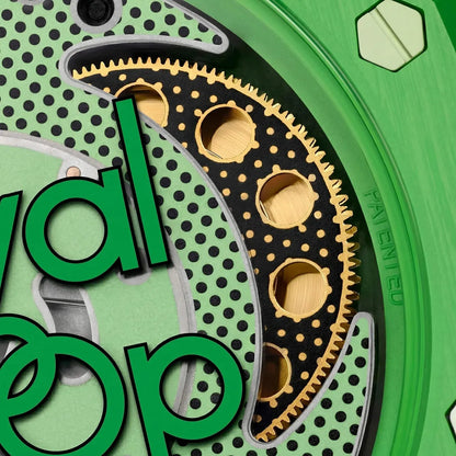 Audemars Piguet x Swatch Royal Pop GREEN EIGHT Unisex Green Pocket Watch