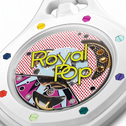 Audemars Piguet x Swatch Royal Pop Huit Blanc Unisex White Watch