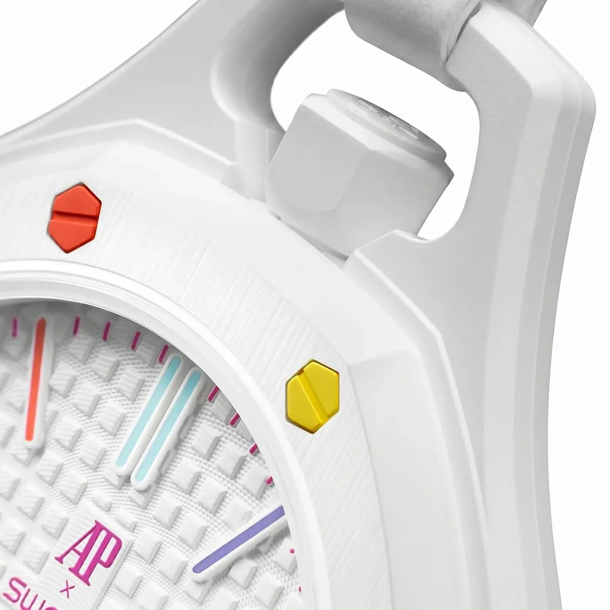 Audemars Piguet x Swatch Royal Pop Huit Blanc Unisex White Watch